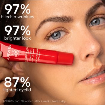 Apivita Beevine Elixir Eye & Lip Cream crema de ochi cu efect intensiv de lifting impotriva ridurilor si cearcanelor - imagine 3